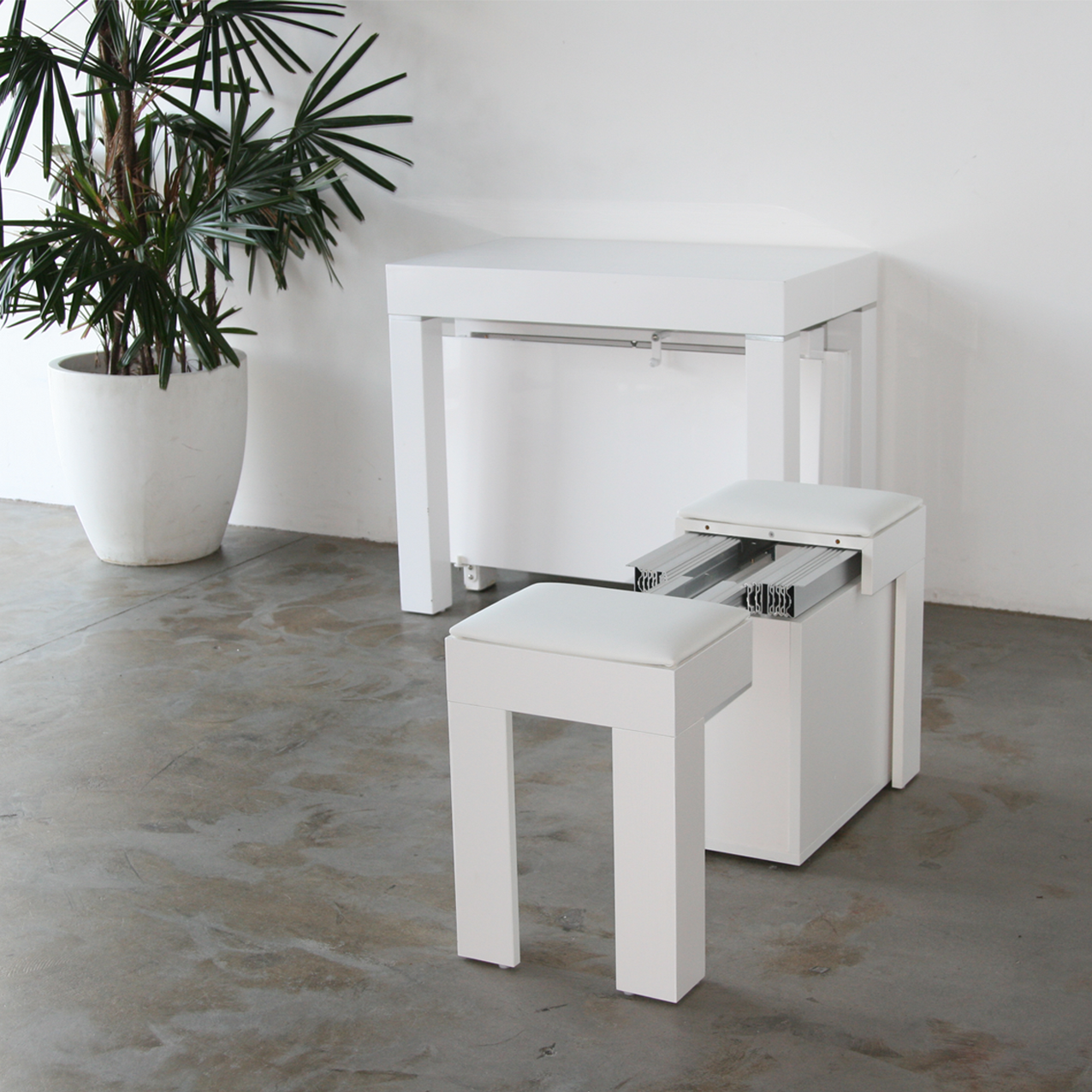 CUBO Extendable 5 Seater Bench 10 | Space Saving Furniture Australia