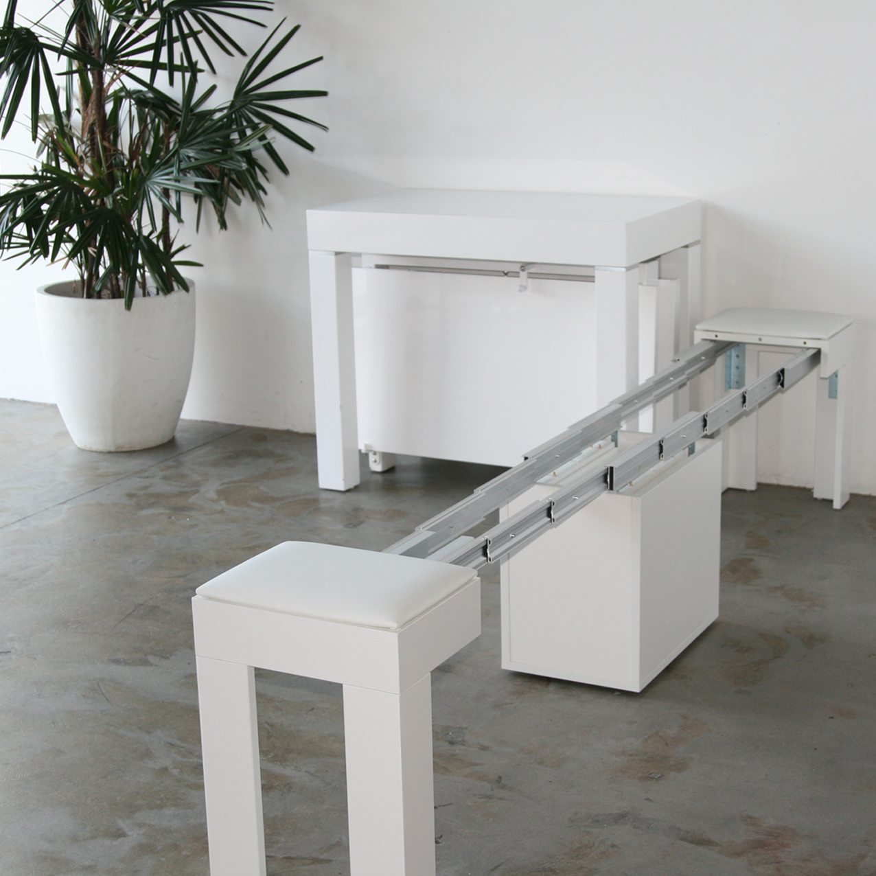 CUBO Extendable 5 Seater Bench 11 | Space Saving Furniture Australia