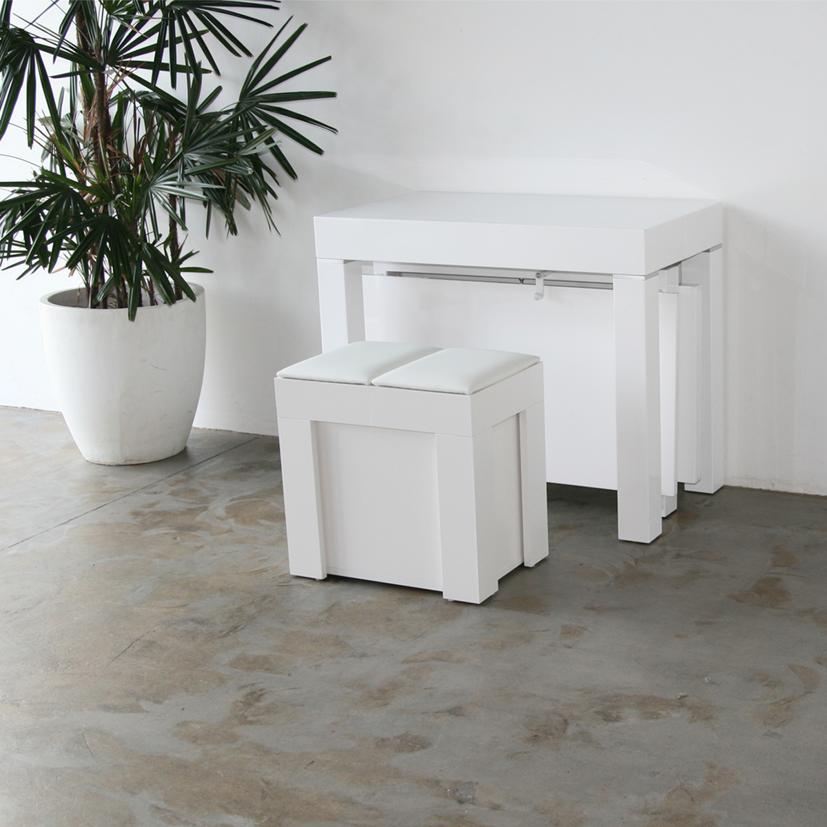 CUBO Extendable 5 Seater Bench 8 | Space Saving Furniture Australia