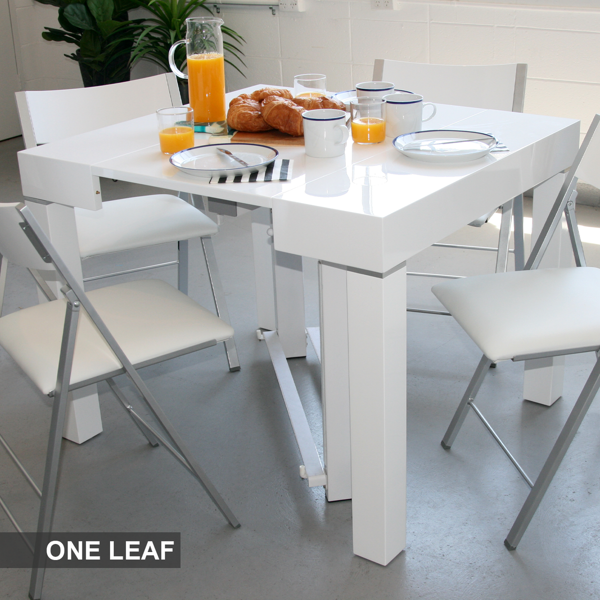 AMICO Extendable Dining Table - 4 Leaves 4 | Space Saving Furniture Australia