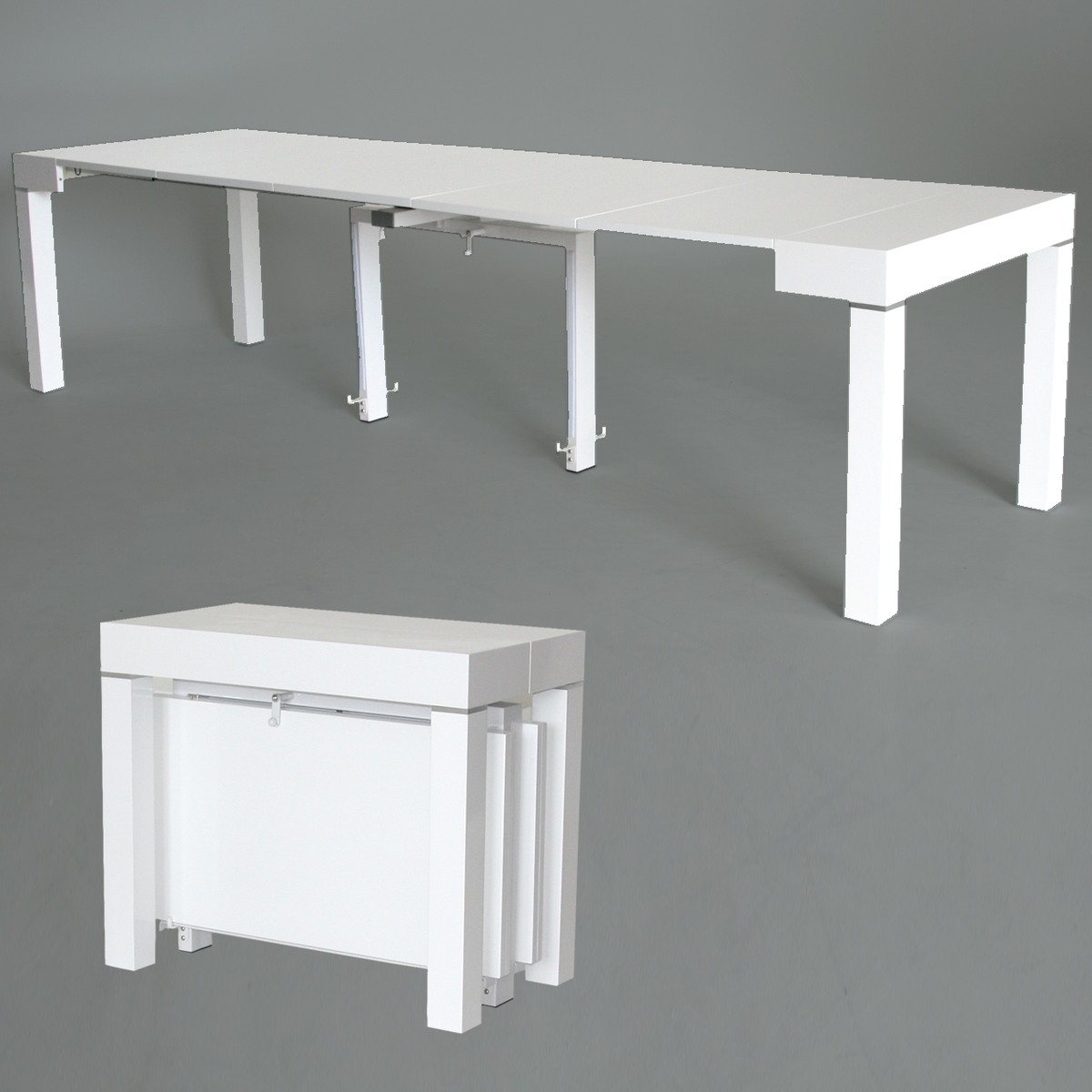 AMICO Extendable Dining Table - 5 Leaves 1 | Space Saving Furniture Australia