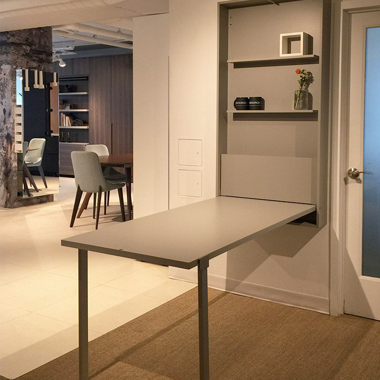 Wall to wall table hotsell