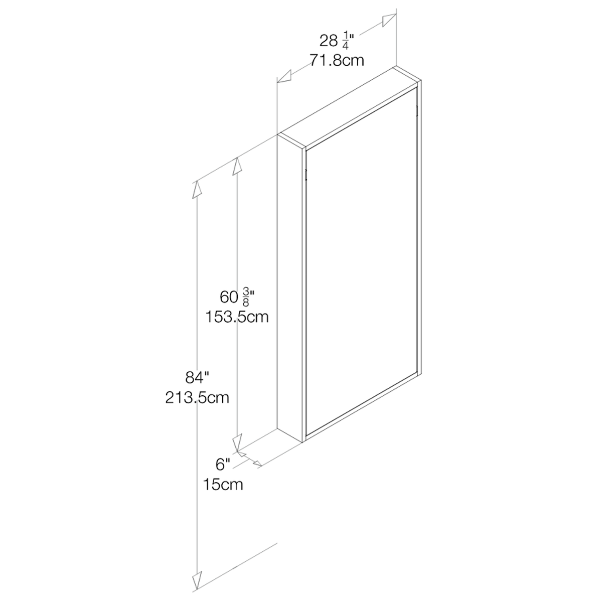 Intimo Wall Table 7 | Space Saving Furniture Australia